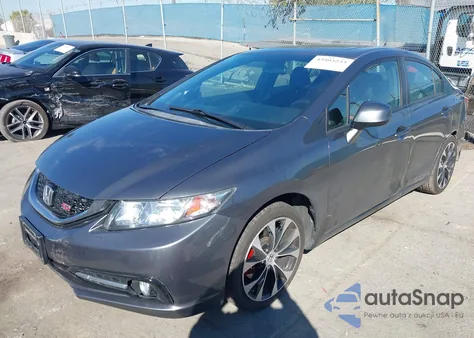 2013 Honda Civic Si из США, поврежденный, VIN 2HGFB6E58DH701884